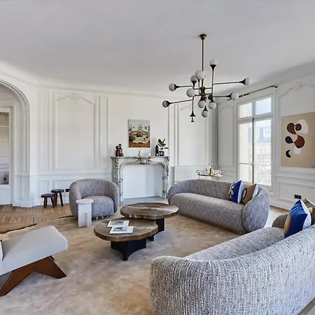 Apartment Luxueux Familial 5 Bd, Parc Monceau *