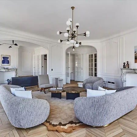 Apartment Luxueux Familial 5 Bd, Parc Monceau Paris