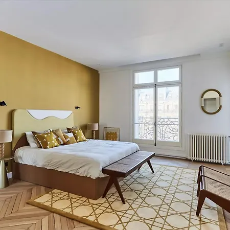 Luxueux Familial 5 Bd, Parc Monceau Apartment *